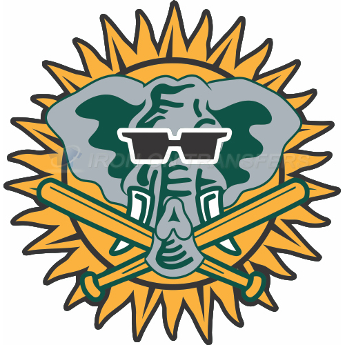 Oakland Athletics Iron-on Stickers (Heat Transfers)NO.1801